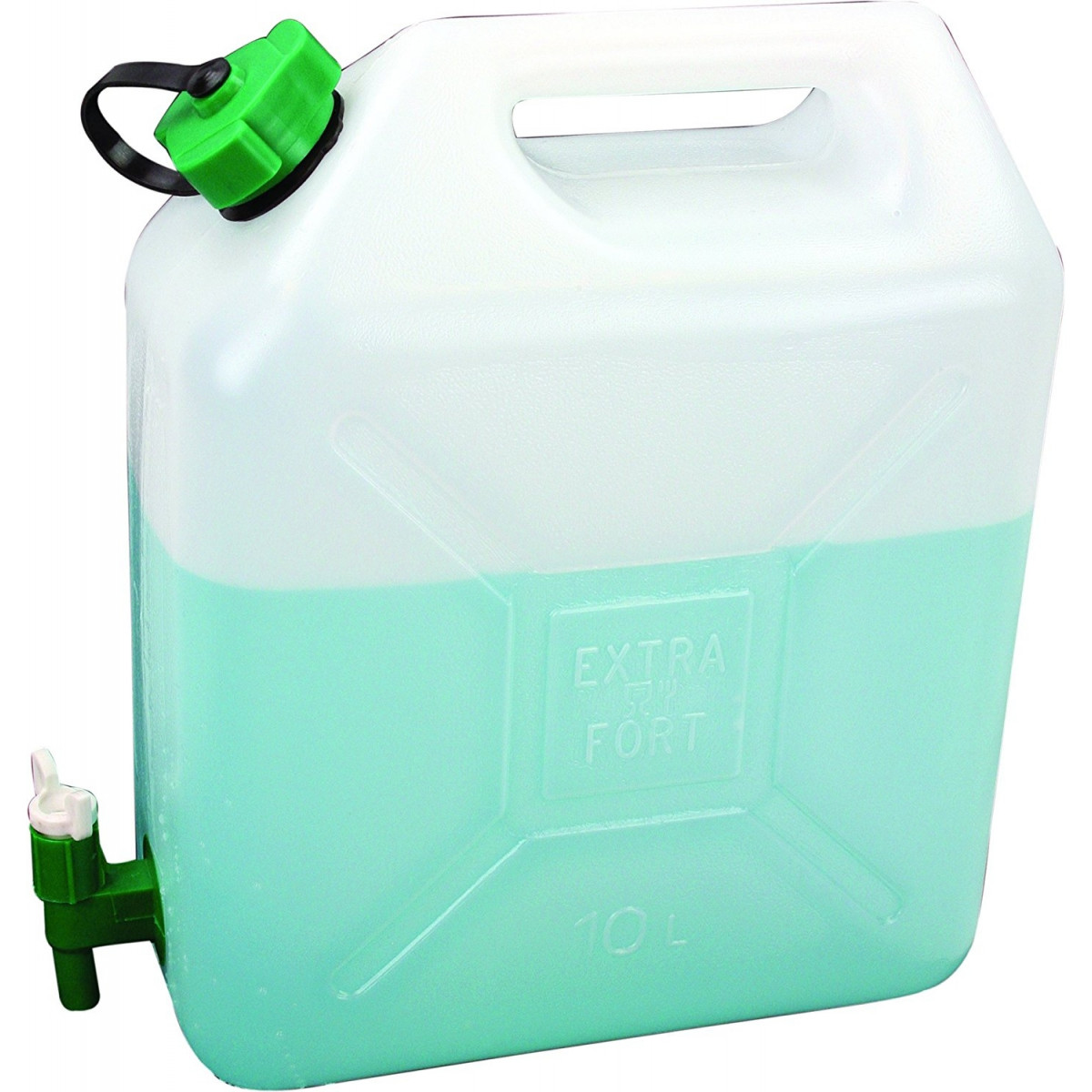 Jerrican alimentaire + robinet - 10 L