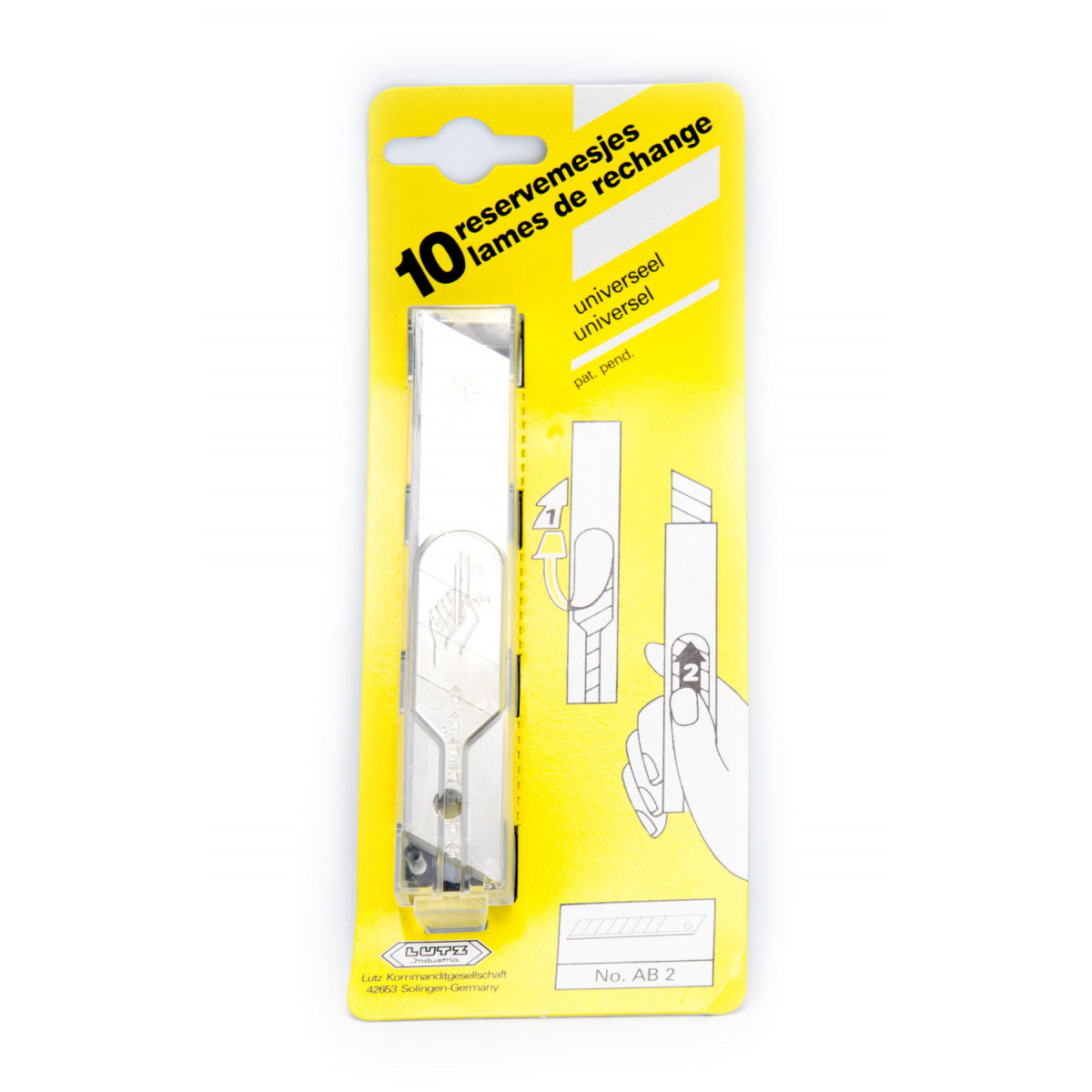 LAMES AUTOCASSANTE 18MM X10  S