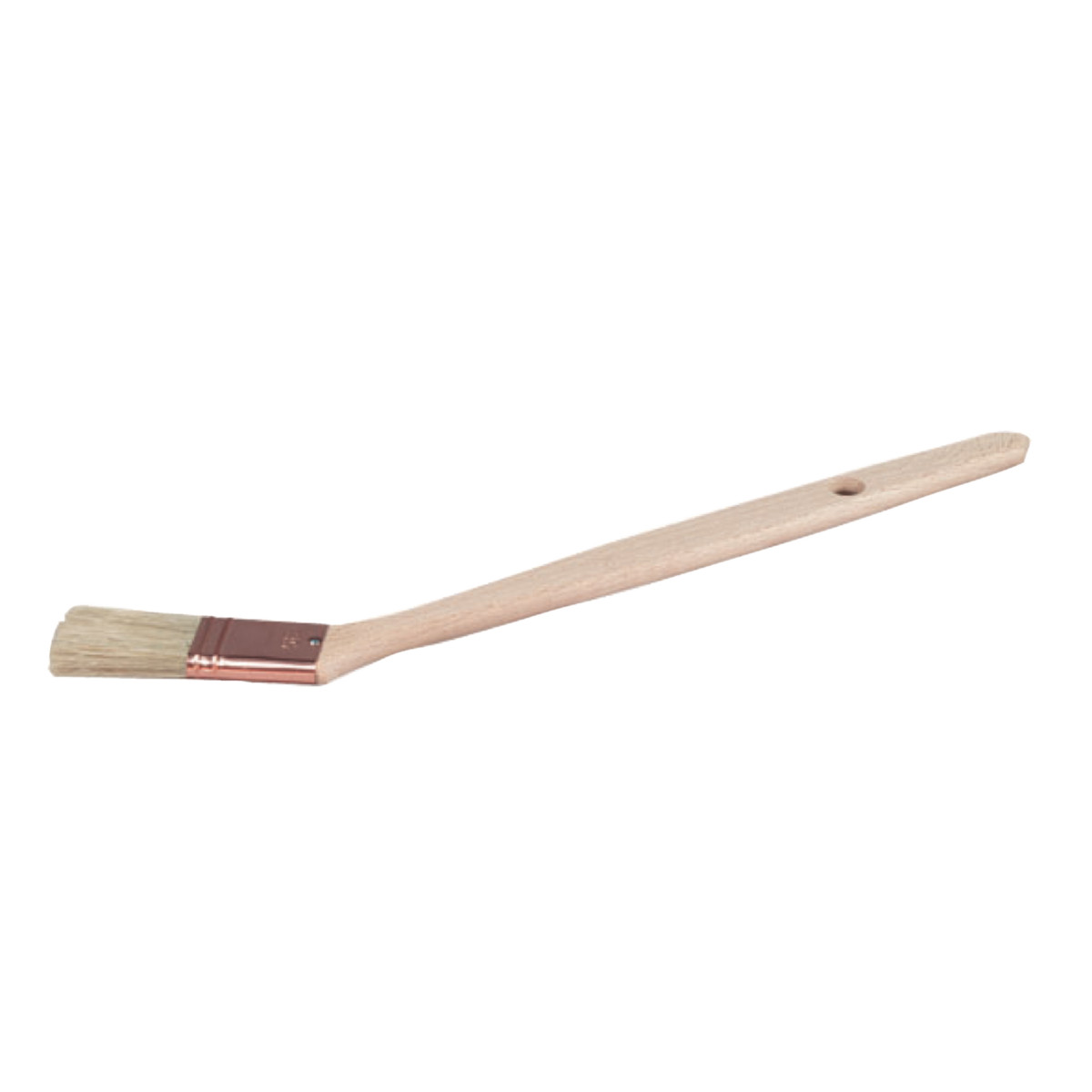 Brosse coudée pour radiateur peinture glycéro N°3 - sur plat 30 mm
