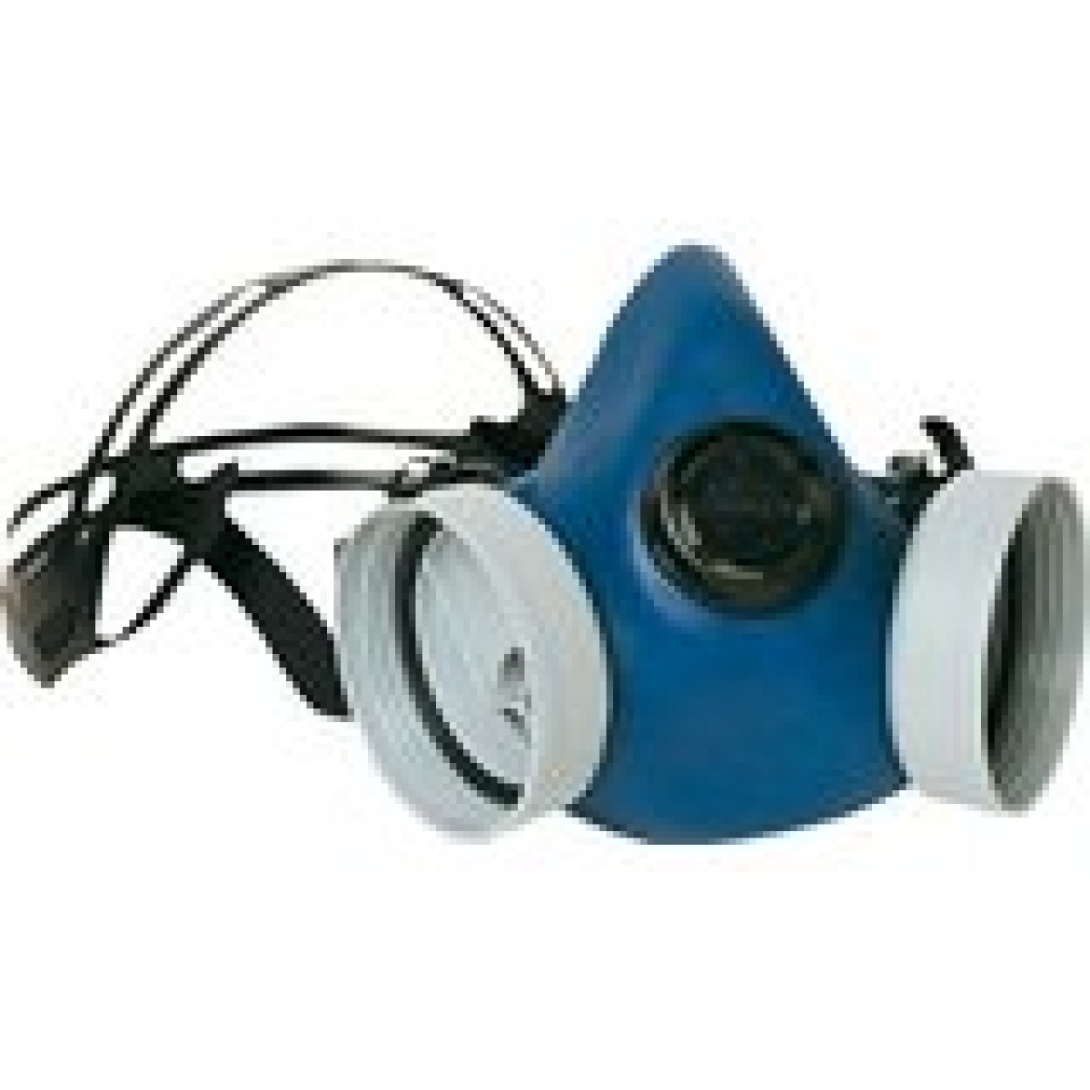 1/2 MASQUE CAOUTCH.PR.2FILTRES